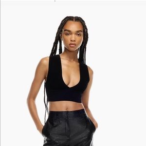 Babaton Sculpt Knit Deep V Neck